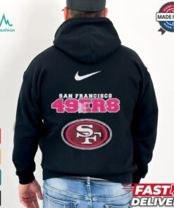 Nike San Francisco 49ers Football Pink Out Tackle Breast Cancer Shirt