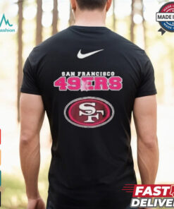 Nike San Francisco 49ers Football Pink Out Tackle Breast Cancer Shirt