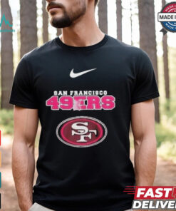 Nike San Francisco 49ers Football Pink Out Tackle Breast Cancer Shirt