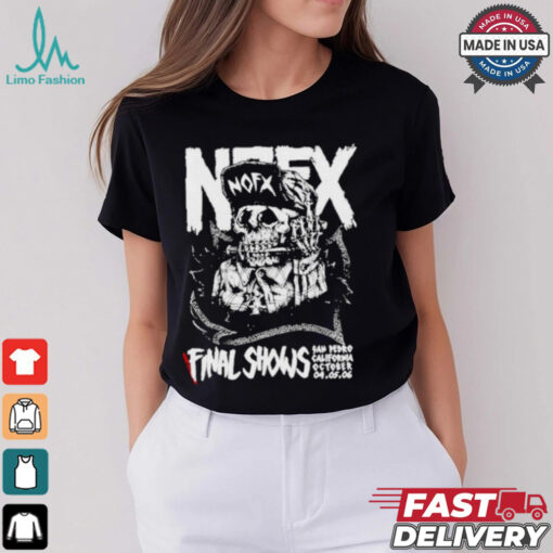 Nofx Some Suicidal Threw Me Into a Post shirt