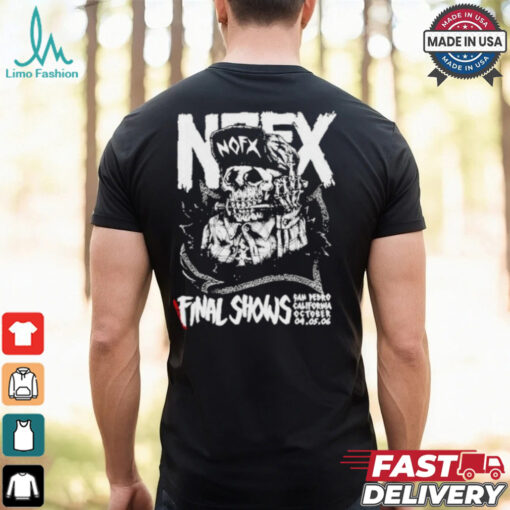 Nofx Some Suicidal Threw Me Into a Post shirt