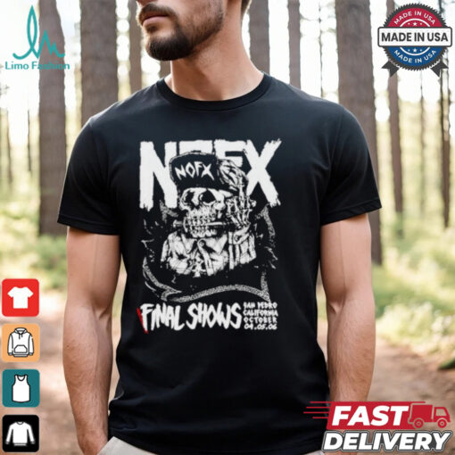 Nofx Some Suicidal Threw Me Into a Post shirt