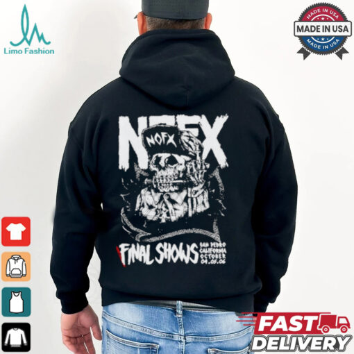 Nofx Some Suicidal Threw Me Into a Post shirt