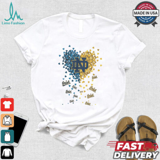 Notre Dame Fighting Irish Heart Shirt