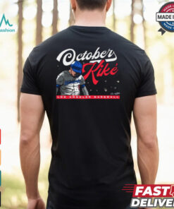 October Kiké Hernandez Bootleg Los Angeles Dodgers Baseball t shirt