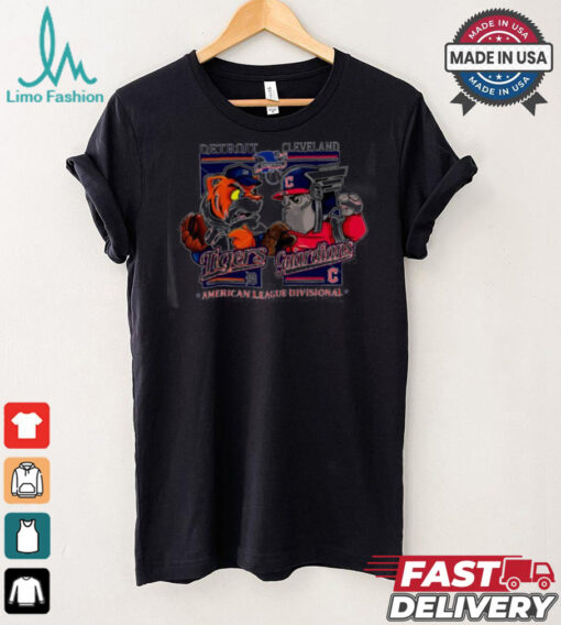 Official American League Divisional Detroit Tigers vs Cleveland Guardians shirt