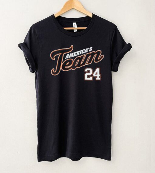 Official America’s Team 24 Classic Sports Style T shirt