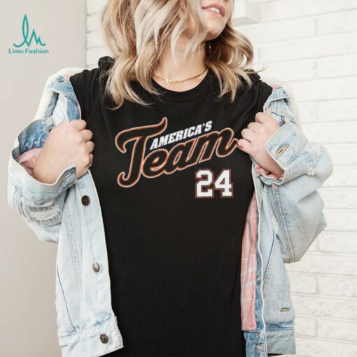 Official America’s Team 24 Classic Sports Style T shirt