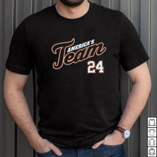 Official America’s Team 24 Classic Sports Style T shirt