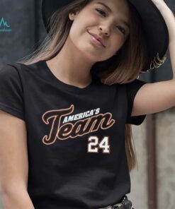 Official America's Team 24 Classic Sports Style T shirt