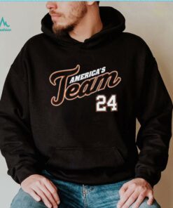 Official America's Team 24 Classic Sports Style T shirt