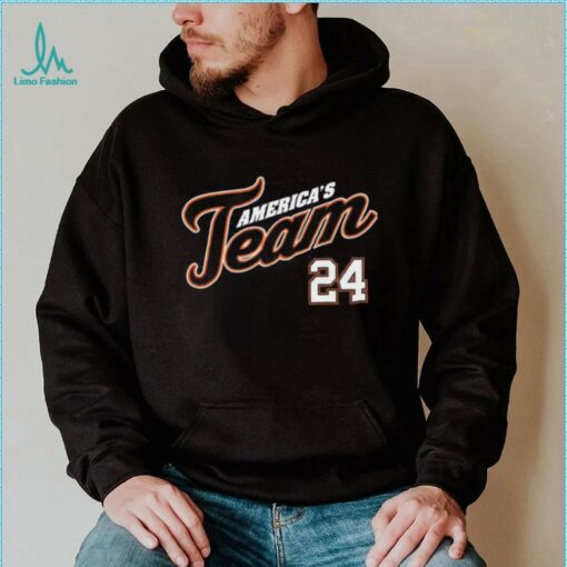 Official America’s Team 24 Classic Sports Style T shirt