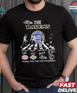 Official Baltimore Ravens Thank You For 128 Years The Ravens Legends 2024 T Shirt