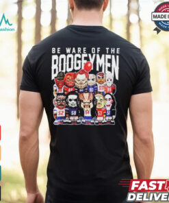 Official Beware Of The Boogeymen Halloween Characters T Shirt