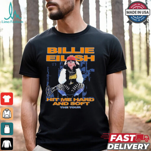 Official Billie Eilish Hit Me Hard And Soft The Tour 2024 Signature Shirt