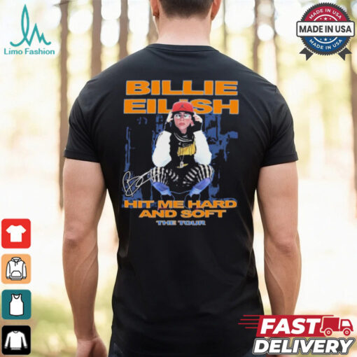 Official Billie Eilish Hit Me Hard And Soft The Tour 2024 Signature Shirt