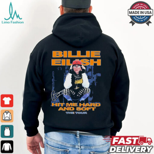 Official Billie Eilish Hit Me Hard And Soft The Tour 2024 Signature Shirt