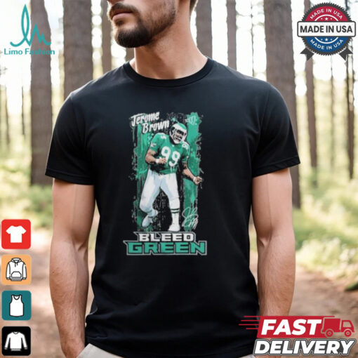 Official Bleed Green Jerome Brown Shirt