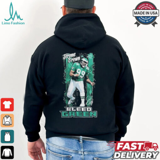 Official Bleed Green Jerome Brown Shirt