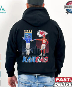Official Bobby Witt Jr X Patrick Mahomes Kansas 2024 T shirt