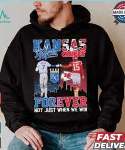 Official Bobby Witt Jr X Patrick Mahomes Kansas City Forever Not Just When We Win Shirt
