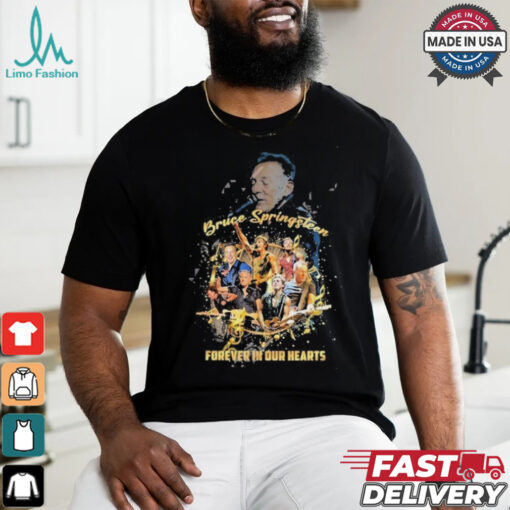 Official Bruce Springsteen Forever In Our Hearts T Shirt