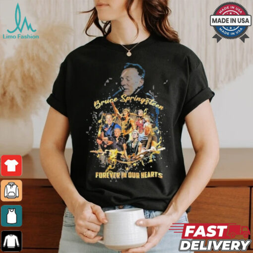 Official Bruce Springsteen Forever In Our Hearts T Shirt