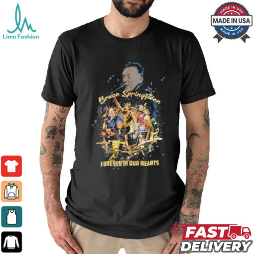 Official Bruce Springsteen Forever In Our Hearts T Shirt