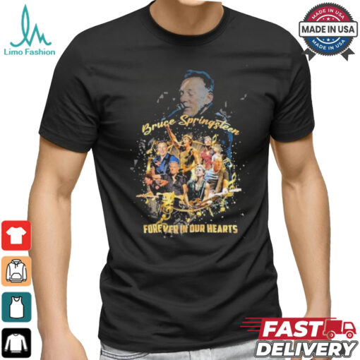 Official Bruce Springsteen Forever In Our Hearts T Shirt