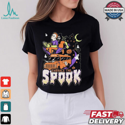 Official Bussin’ With The Boys Tee Spooktober Spooky Halloween 2024 Graphic t shirt