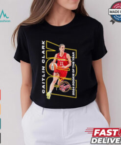 Official Caitlin Clark Indiana Fever 2024 Wnba Rookie Of The Year Shirt