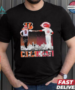 Official Cincinnati Bengals 2024 Joseph Burrow Cincinnati Reds Joey Votto T Shirt