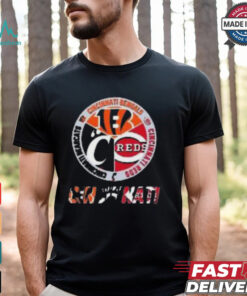 Official Cincinnati Bengals Reds Bearcats City Of Champions Logo 2024 T Shirt