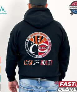 Official Cincinnati Bengals Reds Bearcats City Of Champions Logo 2024 T Shirt