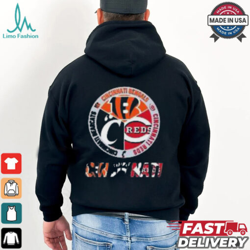 Official Cincinnati Bengals Reds Bearcats City Of Champions Logo 2024 T Shirt