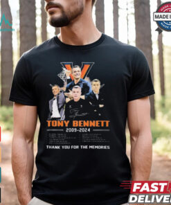 Official Coach Tony Bennett 2009 2024 Thank You For The Memories Signature shirt