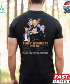 Official Coach Tony Bennett 2009 2024 Thank You For The Memories Signature shirt