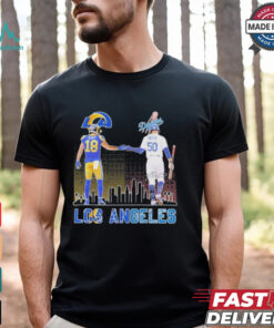 Official Cooper Kupp Los Angeles Rams X Mookie Betts Los Angeles Dodgers Shirt