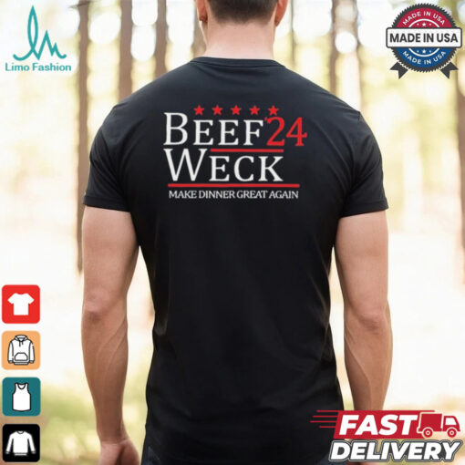 Official Dan O’s Seasoning Beef Weck ’24 Make Dinner Great Again t shirt