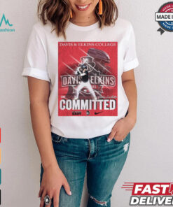 Official Davis And Elkins College Dylan Leadbetter Committed Mountain East Poster t shirt