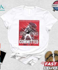 Official Davis And Elkins College Dylan Leadbetter Committed Mountain East Poster t shirt
