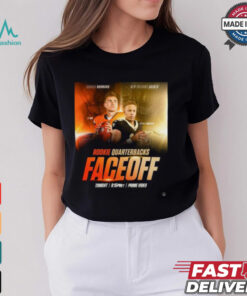 Official Denver Broncos Vs New Orleans Saints 2024 Rookie Quarterbacks Faceoff Shirt