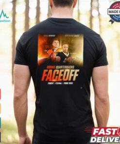 Official Denver Broncos Vs New Orleans Saints 2024 Rookie Quarterbacks Faceoff Shirt