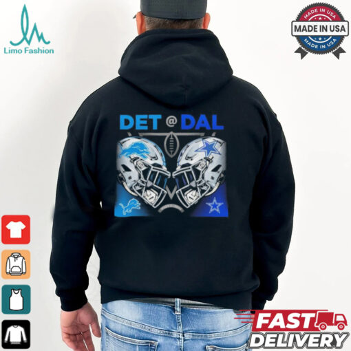 Official Detroit Lions Vs Dallas Cowboys NFL Week 6 2024 Matchup Shirt
