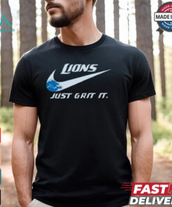 Official Detroit Lions X Nike Just Grit It Shirt