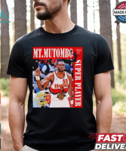 Official Dikembe Mutombo NBA 001 Atlanta Hawks Forver T Shirt