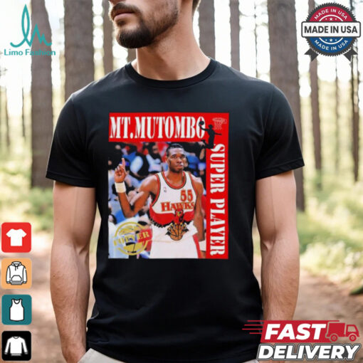 Official Dikembe Mutombo NBA 001 Atlanta Hawks Forver T Shirt