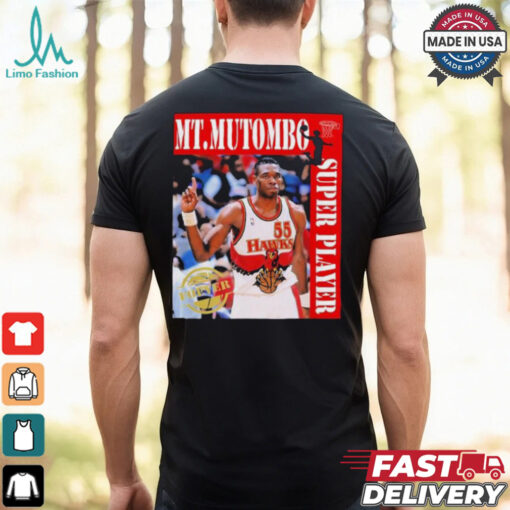 Official Dikembe Mutombo NBA 001 Atlanta Hawks Forver T Shirt