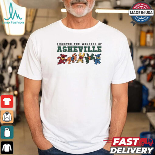 Official Discover The Wonders Of Asheville T Shirt