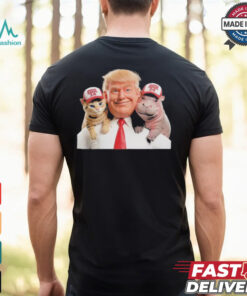 Official Donald Trump Furry & Chonky Dream Team Moo Deng 24 Funny Design T Shirt